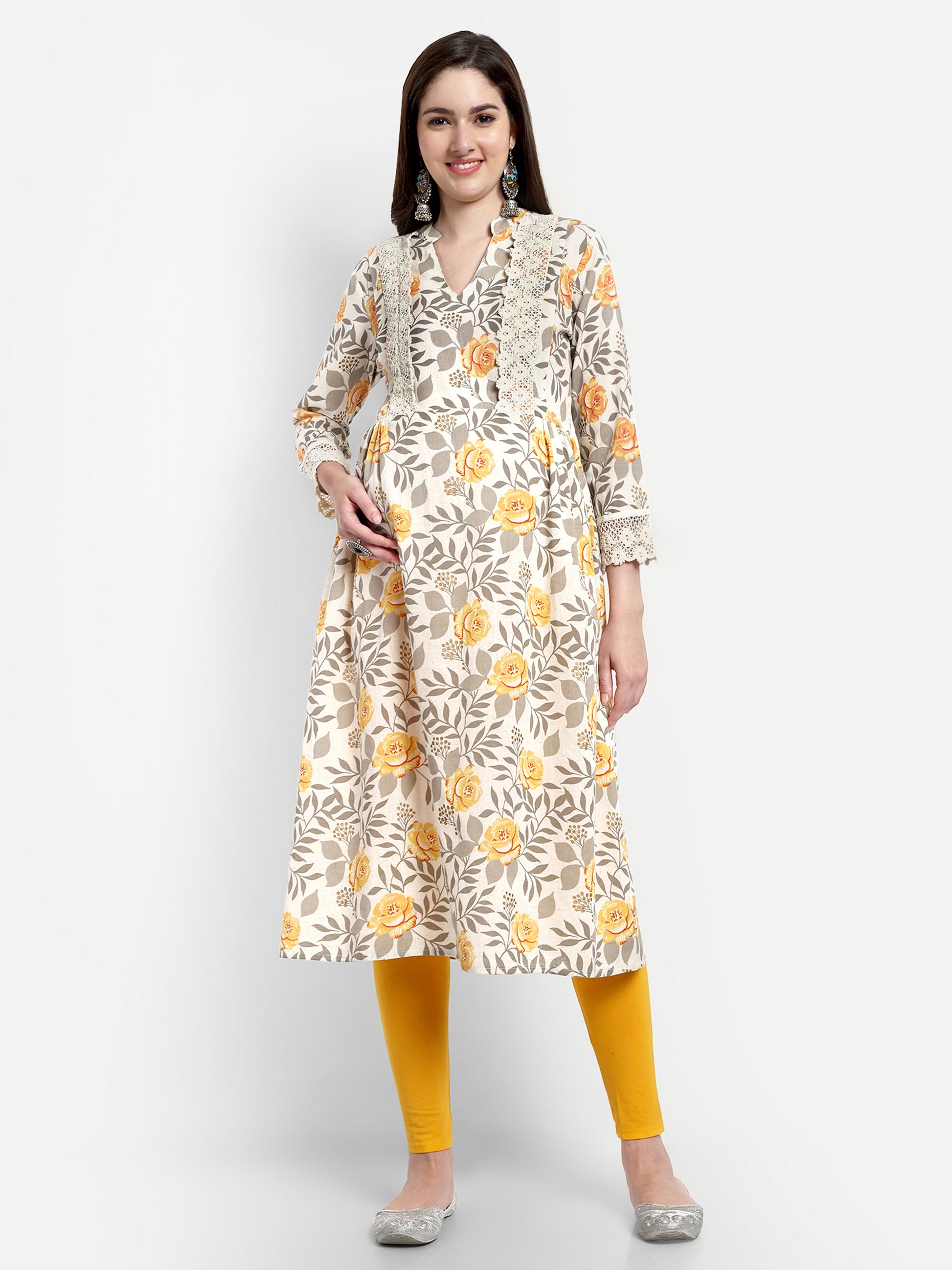 A Line Maternity Kurta
