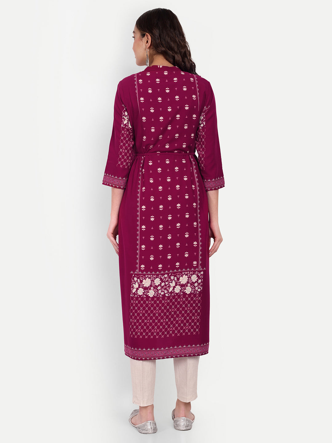Ethnic Motifs Printed Maternity Kurta