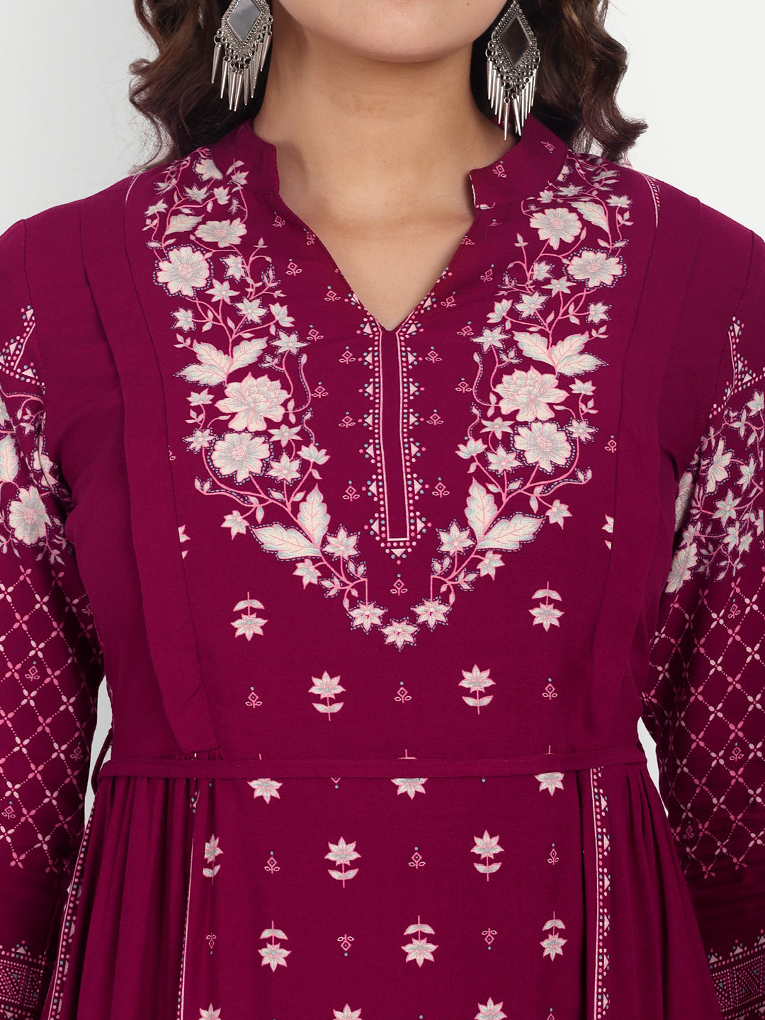 Ethnic Motifs Printed Maternity Kurta