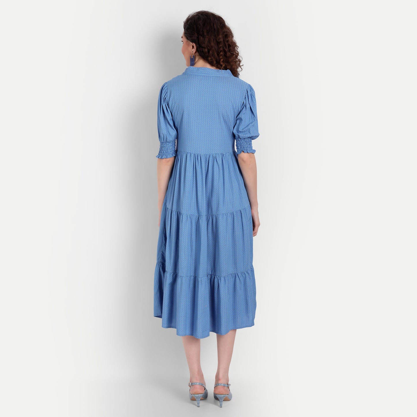 Blue Midi Dress