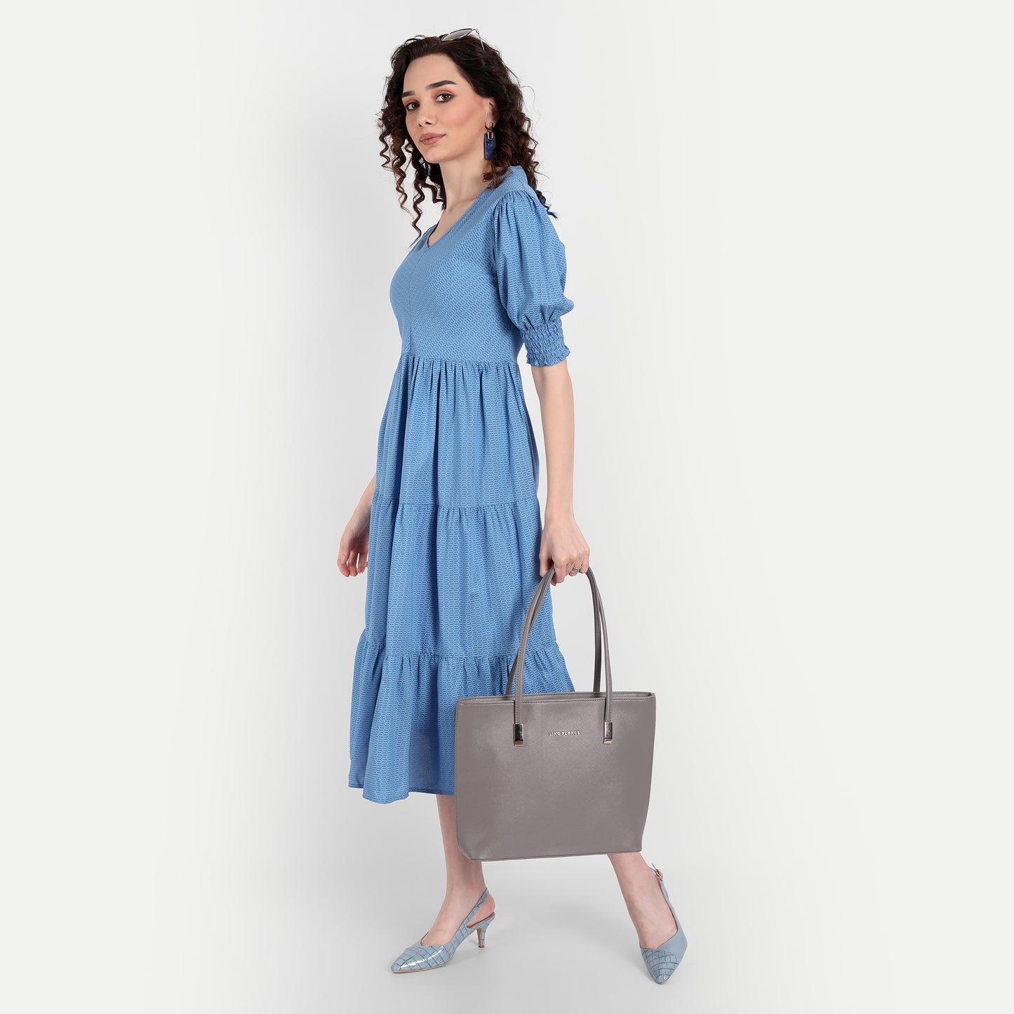 Blue Midi Dress
