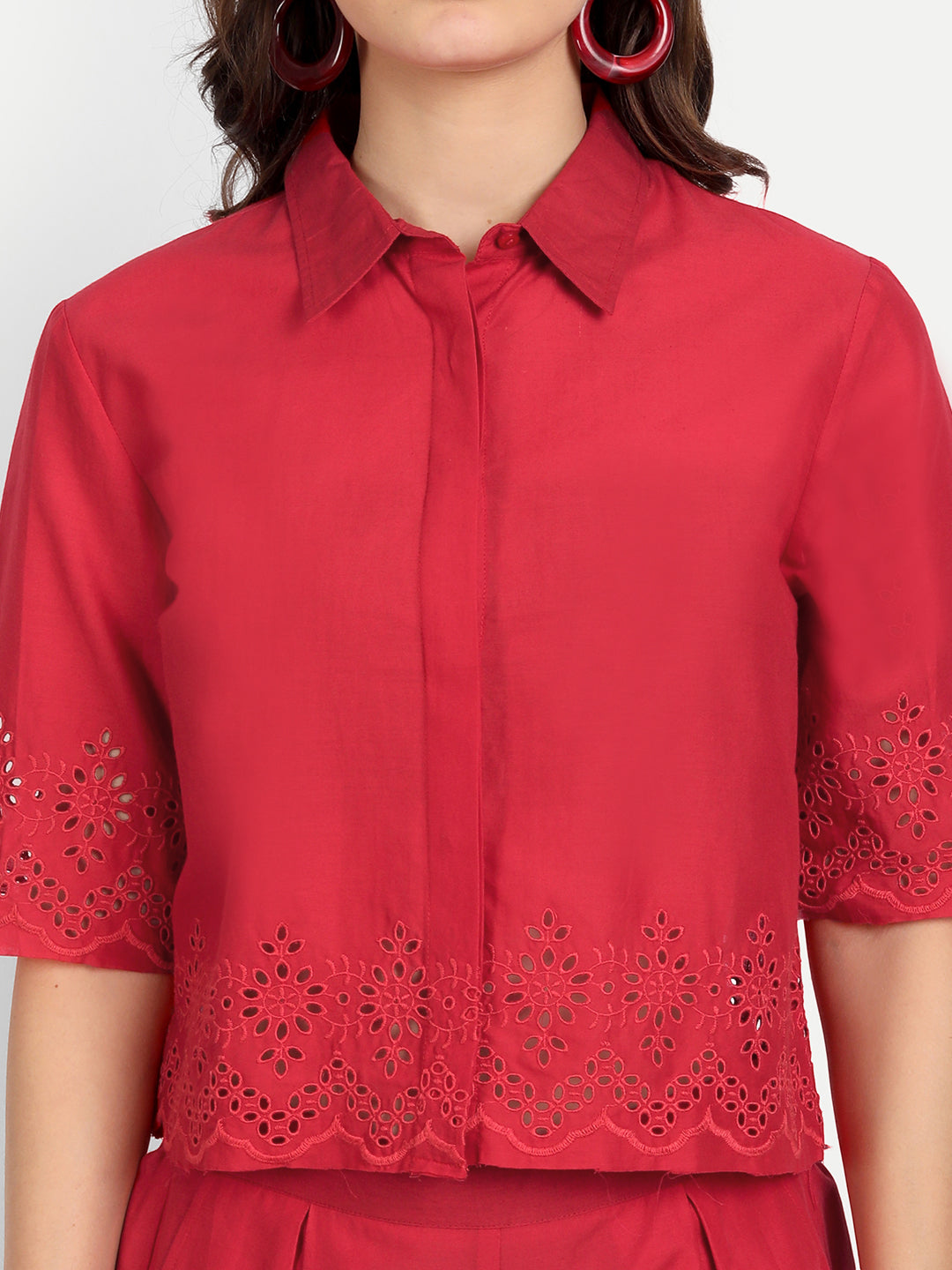 Women Cutwork Co-Ords