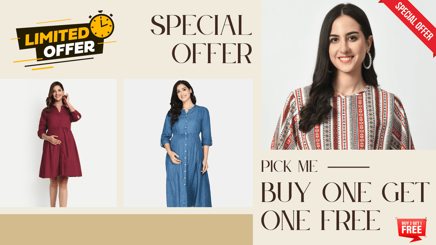 Special Offer Buy one Get one free
